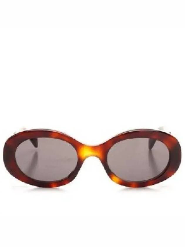 Eyewear Triomphe Acetate Sunglasses Blonde Havana - CELINE - BALAAN 2