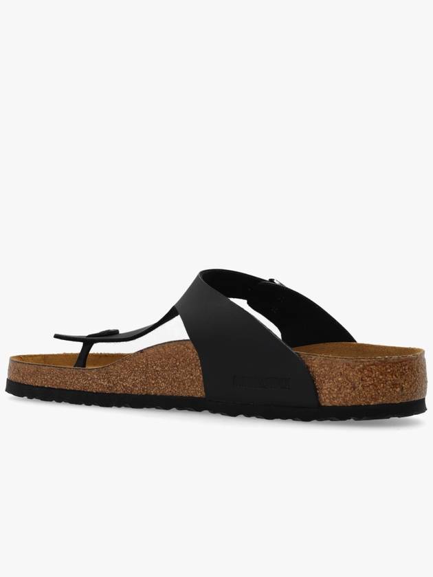 Birkenstock ‘Gizeh BS’ Slides, Men's, Black - BIRKENSTOCK - BALAAN 5