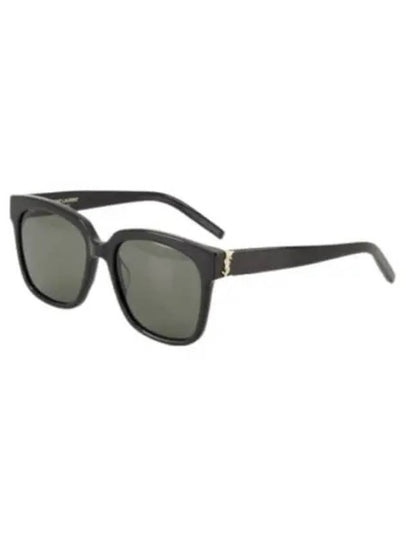 Eyewear Logo Plaque Acetate Sunglasses Black - SAINT LAURENT - BALAAN 2