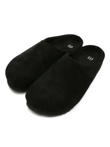 Coty suede slippers black - GAP - BALAAN 1