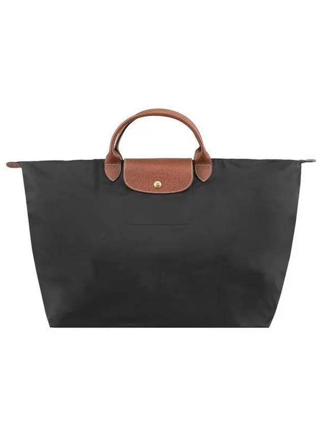 Le Pliage Original Travel Large Tote Bag Black - LONGCHAMP - BALAAN 2