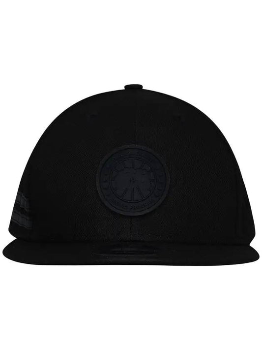 Logo Patch Arctic Disc Snapback Black - CANADA GOOSE - BALAAN 1