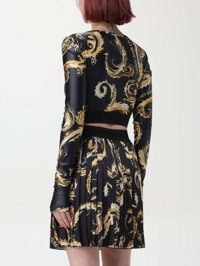 Top crop Baroque Versace Jeans Couture - VERSACE - BALAAN 2