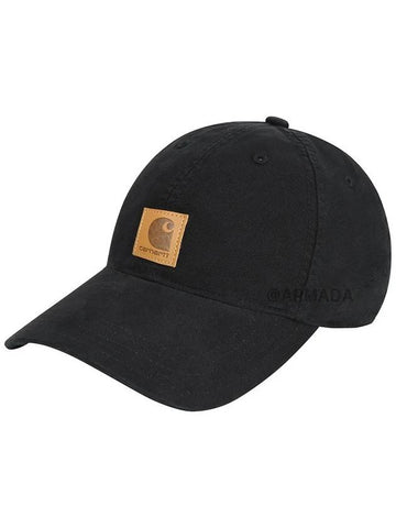 Odessa ball cap hat deep black - CARHARTT - BALAAN 1