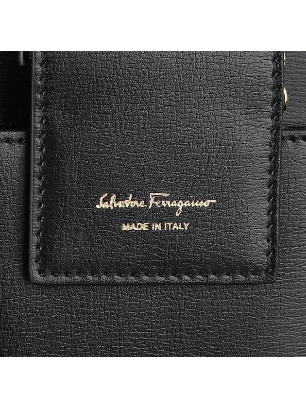 Salvatore Vara Bow Calfskin Phone Case Black - SALVATORE FERRAGAMO - BALAAN 9