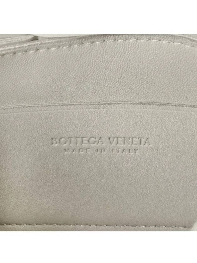 Intrecciato Cassette Small Cross Bag White - BOTTEGA VENETA - BALAAN 4