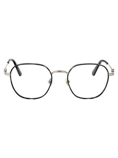 Eyeglasses Round Metal Palladium - MONCLER - BALAAN 1