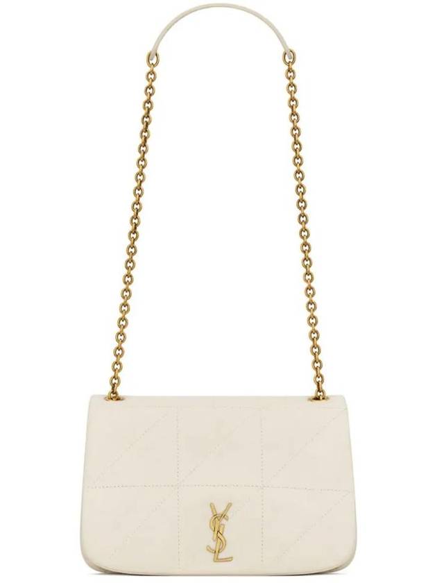 Jamie 4.3 Small Lambskin Shoulder Bag Blanc - SAINT LAURENT - BALAAN 1