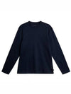 Ace Mock Neck Long Sleeve T-Shirt Navy - J.LINDEBERG - BALAAN 2