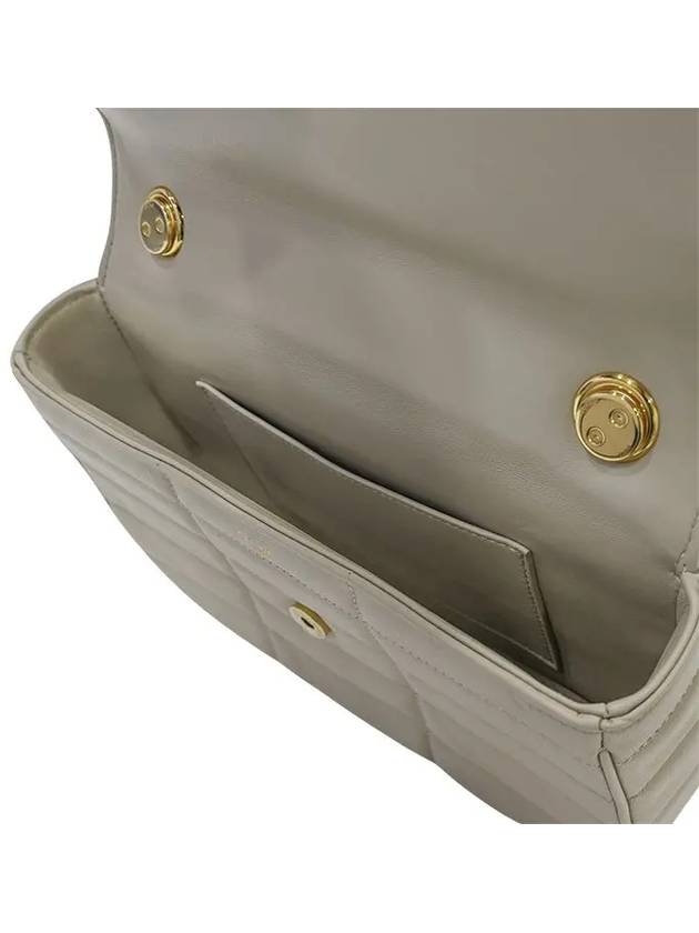 gold monochrome matelass? shoulder bag trench - CELINE - BALAAN.