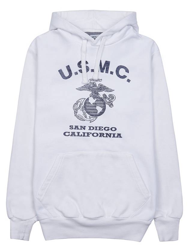 Wild Donkey San Diego Hooded Sweatshirt FC WHITE - WILD DONKEY - BALAAN 1