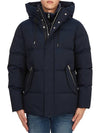 GRAYDON NAVY Men s Hooded Padded Jacket - MACKAGE - BALAAN 4