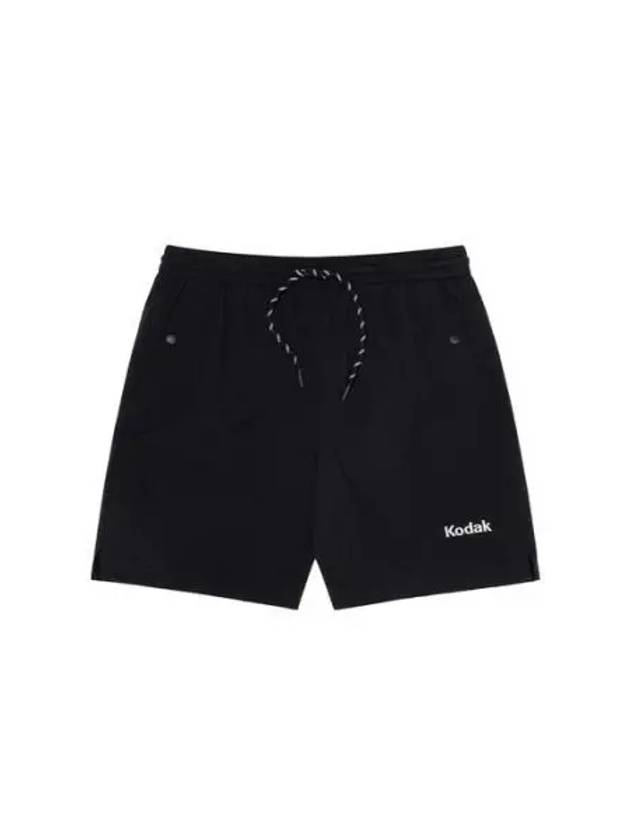 KODAK Apparel Summer Briefs Built in 4 quarter Board Short Pants BLACK - KODO - BALAAN 1