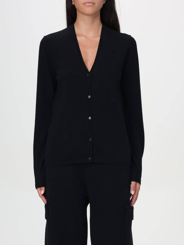 Cardigan basic in cashmere Allude - ALLUDE - BALAAN 1