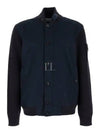 Bio Raso Light Cover Bomber Jacket Navy - STONE ISLAND - BALAAN 2