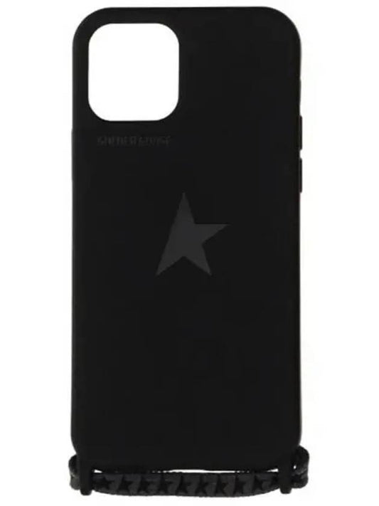 GUA00225 A000418 90100 iPhone 12 Pro Case Black TR 270959 - GOLDEN GOOSE - BALAAN 1