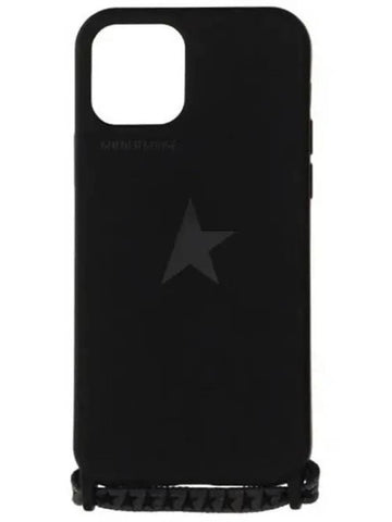 GUA00225 A000418 90100 iPhone 12 Pro Case Black TR 271237 - GOLDEN GOOSE - BALAAN 1