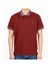 Classic ORB Logo Polo Shirt Red - VIVIENNE WESTWOOD - BALAAN 1