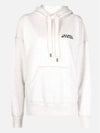 Isabel Marant Scott Logo Hoodie Top Ecru - ISABEL MARANT - BALAAN 4