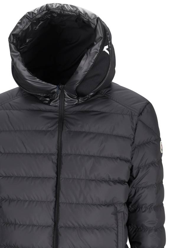 CHEVRERIE SHORT DOWN JACKET WITH HOOD - MONCLER - BALAAN 3