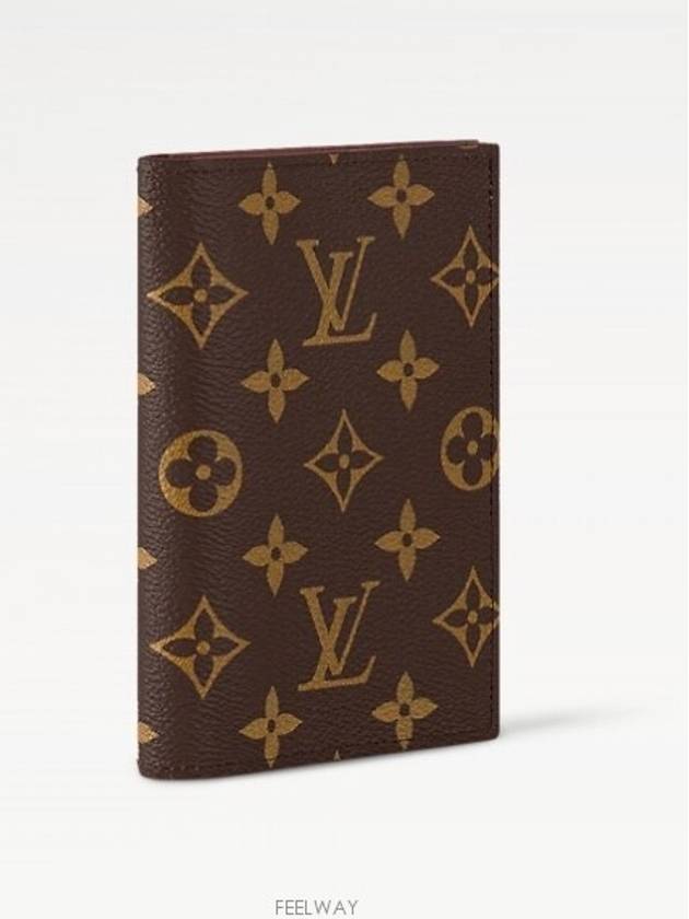 Monogram Passport Wallet Brown - LOUIS VUITTON - BALAAN 3