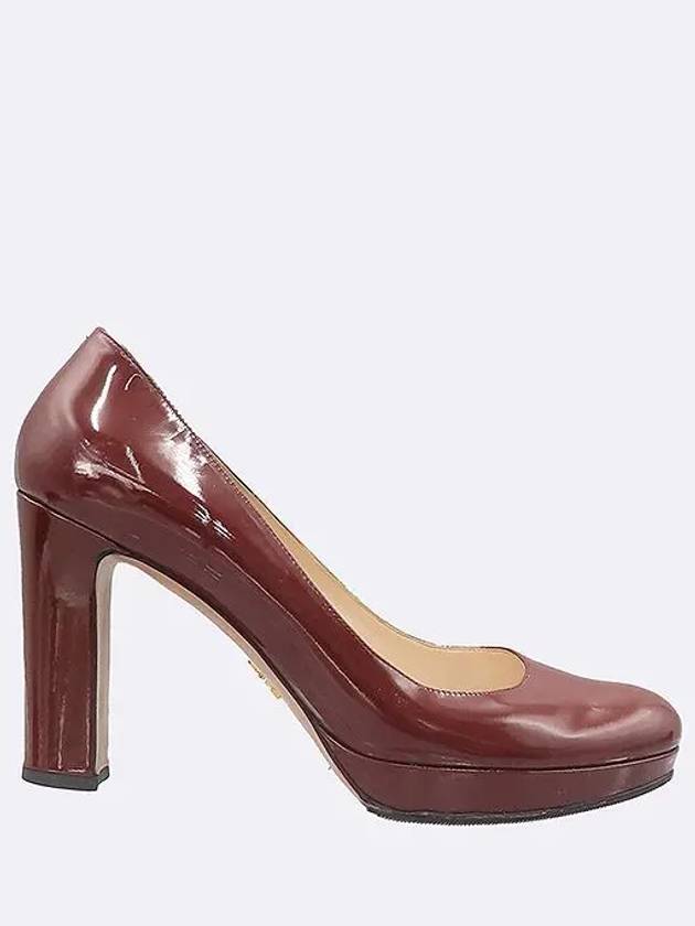 Smith Market used luxury goods burgundy shoes women s - PRADA - BALAAN 3