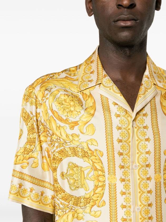 Long Sleeve Shirt 10039261A030445K410 CHAMPAGNE - VERSACE - BALAAN 5