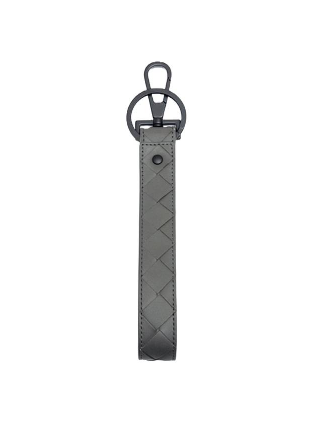 Intrecciato Key Holder Grey - BOTTEGA VENETA - BALAAN 1