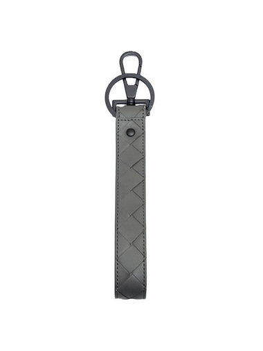 Intrecciato Key Holder Grey - BOTTEGA VENETA - BALAAN 1