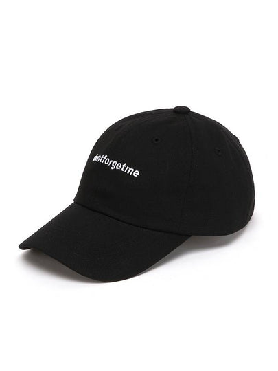 Cotton Ball Cap Black - DONTFORGETME - BALAAN 2