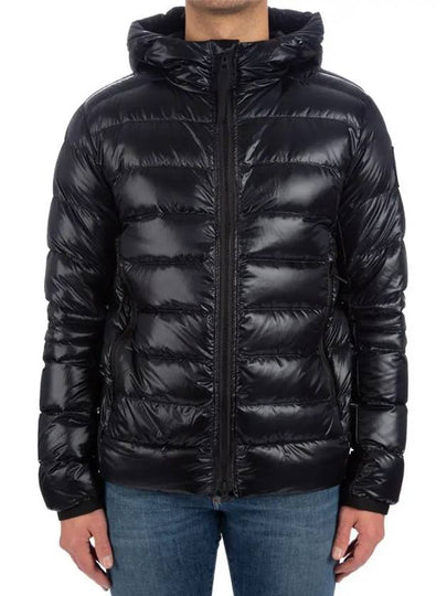 Crofton Hooded Label Padding Black - CANADA GOOSE - BALAAN 2