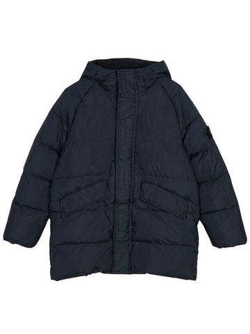 Raglan Down Padding Navy - STONE ISLAND - BALAAN 1