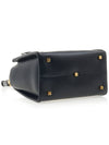 Small One-Stud Tote Bag Black - VALENTINO - BALAAN 6