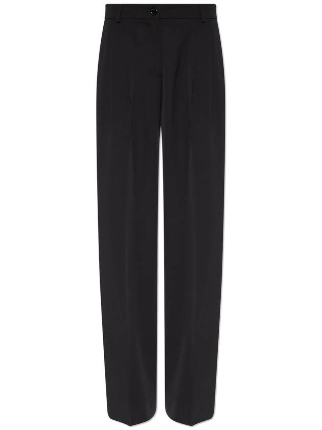 23 fw Stretch Wool Flare Pants WITH FRONTAL PINCES FTC17TFUBGBN0000 B0650569024 - DOLCE&GABBANA - BALAAN 2