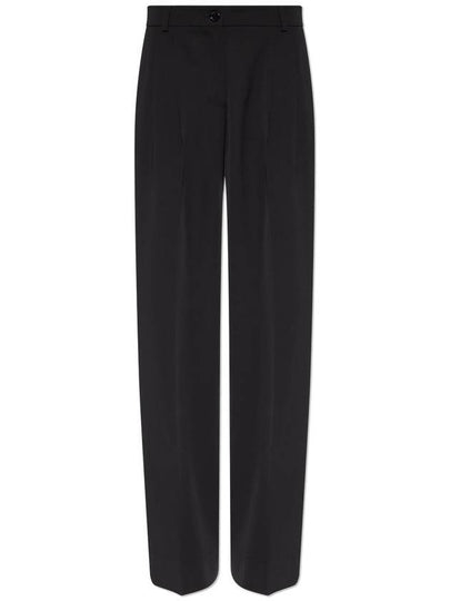 23 fw Stretch Wool Flare Pants WITH FRONTAL PINCES FTC17TFUBGBN0000 B0650569024 - DOLCE&GABBANA - BALAAN 2