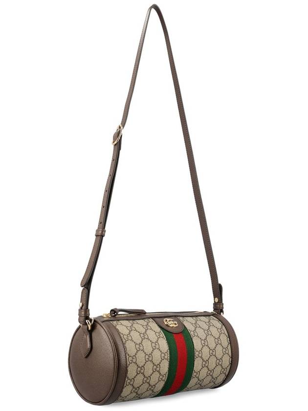 Ophidia Small Shoulder Bag Beige Ebony - GUCCI - BALAAN 4