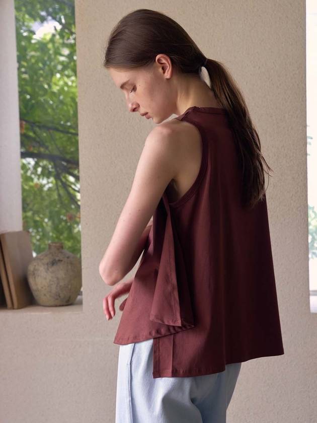 mild wing sleeveless tee wine - KILHOUETTE - BALAAN 3