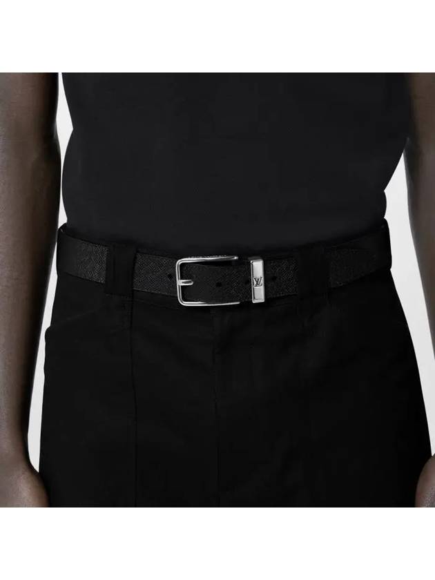 Pont Neuf 35MM Leather Belt Black - LOUIS VUITTON - BALAAN 5