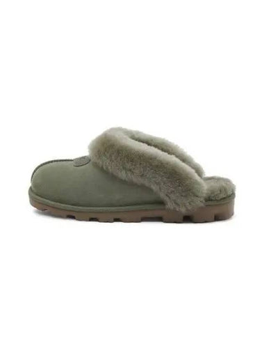 Women's Coquette Slippers Olive - UGG - BALAAN 1