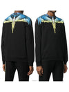 Lime Wing Crew Neck Sweatshirt Black - MARCELO BURLON - BALAAN 2