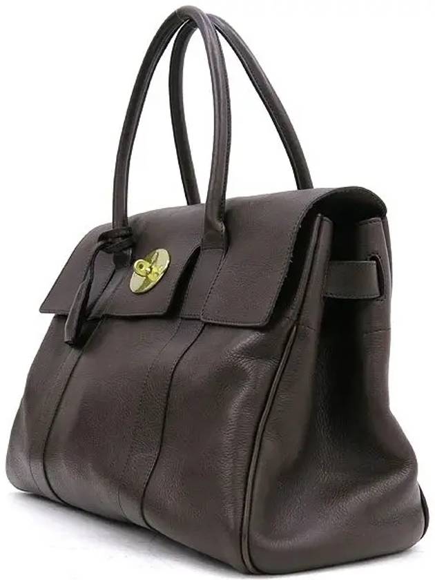 HH5988 Bayswater CHOCOLATE color M size tote bag - MULBERRY - BALAAN 3