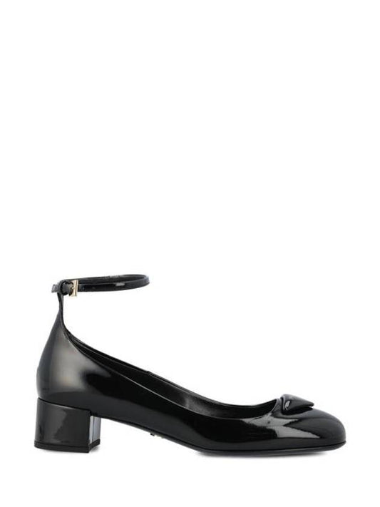 Patent Leather Pumps Black - PRADA - BALAAN 1