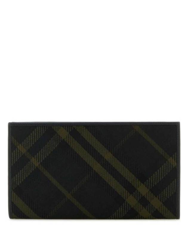 Check Zip Long Wallet Shadow - BURBERRY - BALAAN 1