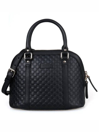 Microssima Small Dome Tote Bag Black - GUCCI - BALAAN 2