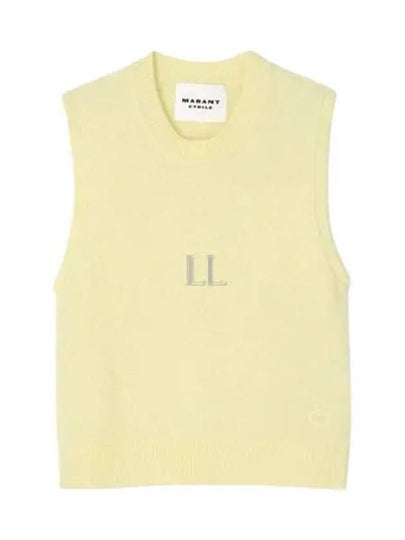 Ametis Knit Vest Light Yellow - ISABEL MARANT - BALAAN 2