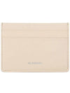 Logo 2-Tier Leather Card Wallet Pink - JIL SANDER - BALAAN 3