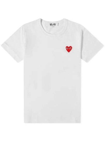 Logo Wappen Short Sleeve T-Shirt P1 T107 2 White - COMME DES GARCONS - BALAAN 2