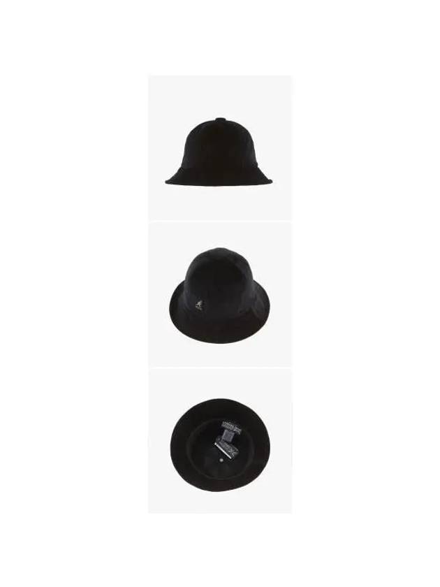 K5349 BLACK Casual Corduroy Bucket Hat - KANGOL - BALAAN 5