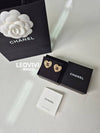 CC logo heart earrings gold color earrings ABC948 - CHANEL - BALAAN 3