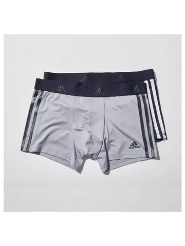 adidas UNDERWEAR Performance Signature Men s Draws L GY BK 2 Pack - ADIDAS - BALAAN 1